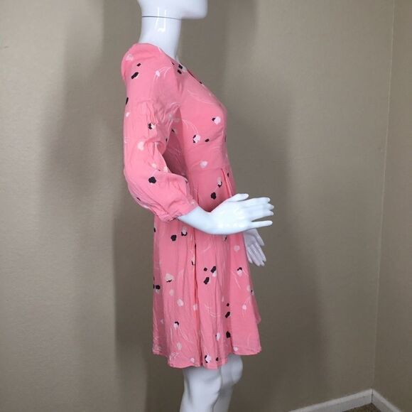 Chelsea28 V-Neck Puff Sleeve Dress (G3) - Picture 4 of 5